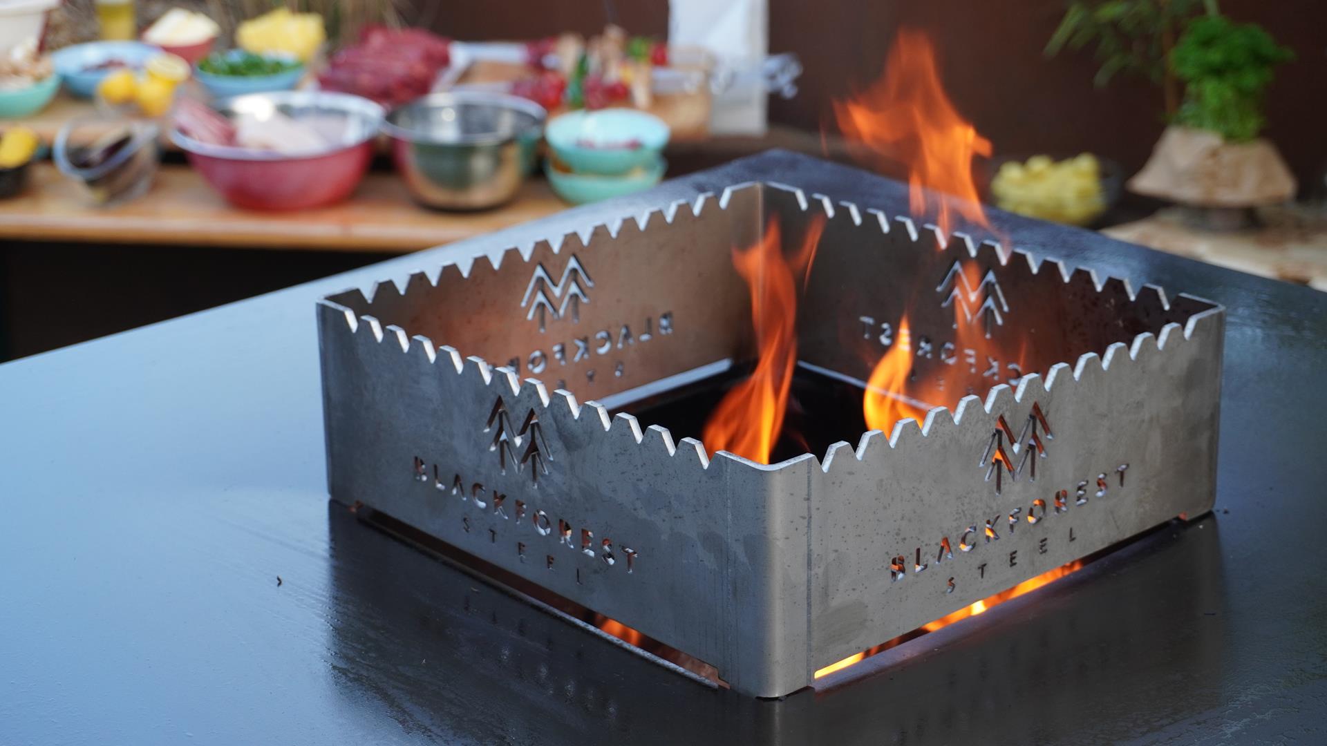 FyrR Grill Corten 85 Set