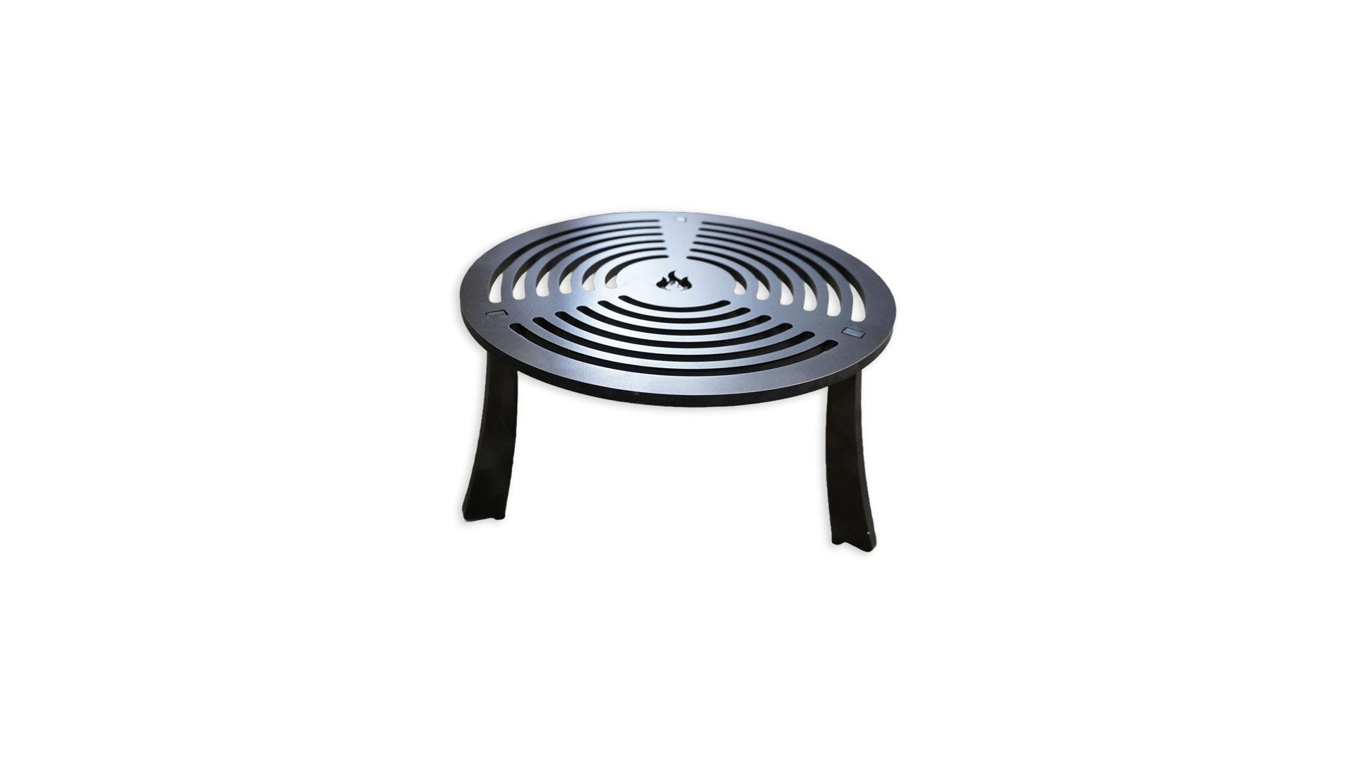 Grilleinsatz Ø300 mm – 6 mm mit Anhebung für Feuerplatten mit Innenloch Ø300 mm
