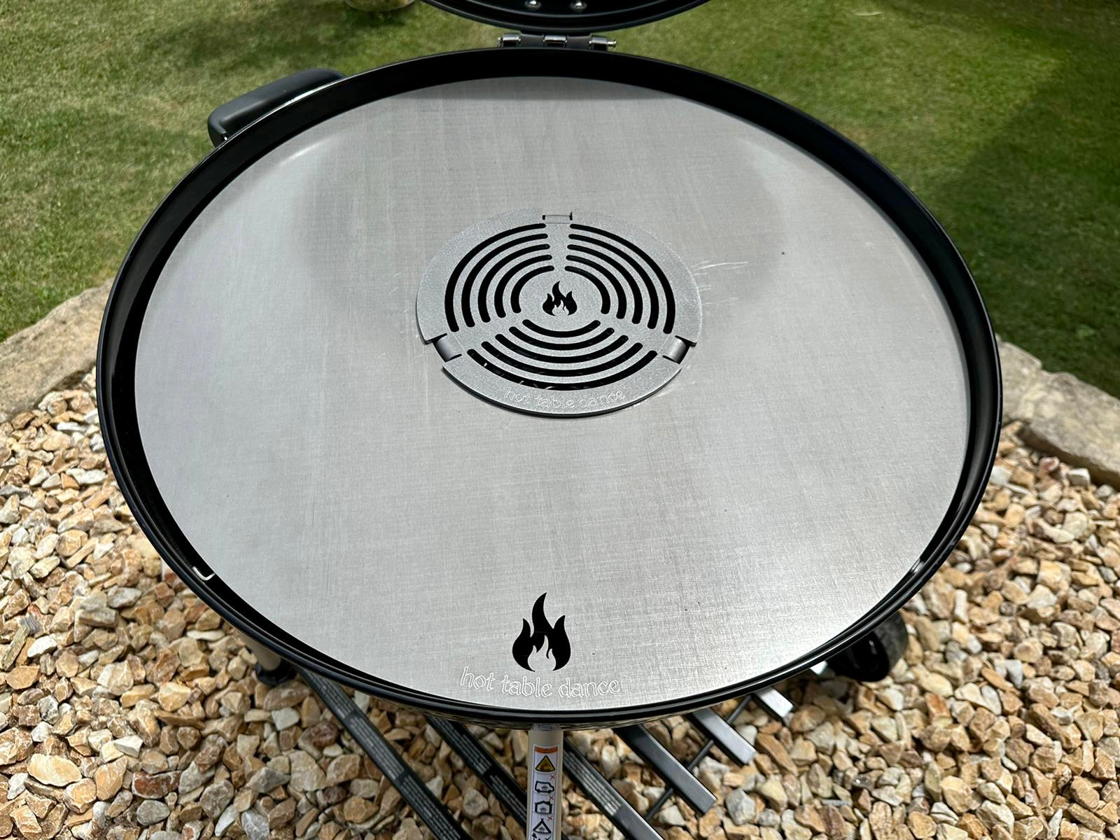 Grilleinsatz Einlegerost für Feuerplatte 